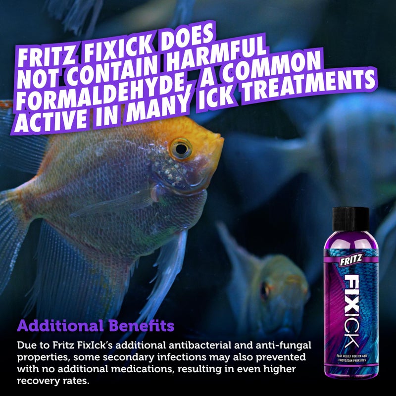 Fritz Aquatics FZ Fixick8oz Treatment for Fresh and Saltwater Fish (8 oz) (Pack of 1) - Image 4
